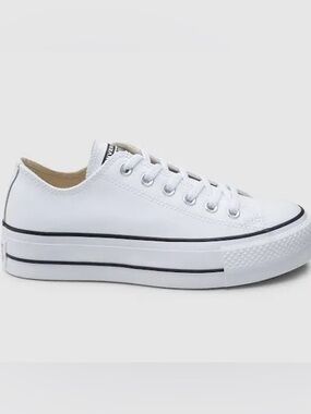 New CONVERSE
CHUCK TAYLOR ALL STAR LIFT CLEAN OX LEATHER - White🧲
